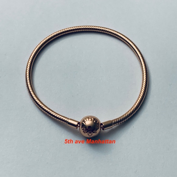 Pandora rose gold snake bracelet / Pandora Charms / Pandora Rings / Necklace - Picture 11 of 15